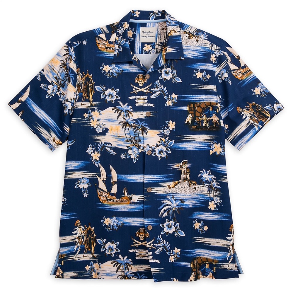 NWT Disney Pirates Tommy Bahama Shirt